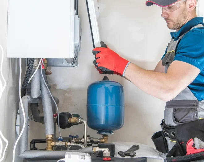 repairman plumbing filter web